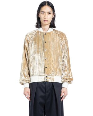 Ann Demeulemeester Esko Bomber - Natural