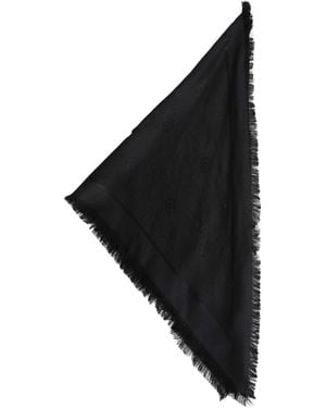 Gucci Double G Shawl - Black