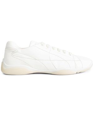 Prada Nappa Leather Trainer - White