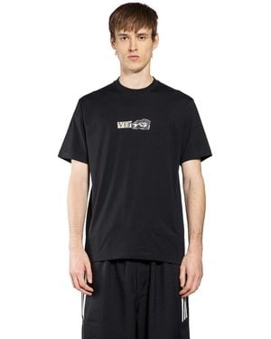 Y-3 Ver Short Sleeve Tee - Black