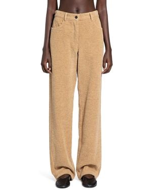 The Row Clair Trousers - Natural