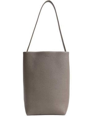 The Row Medium N/S Park Tote Bag - Gray