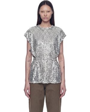 Coperni Zero Waste Adjustable Tee - Gray