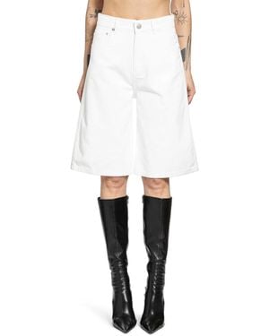 Coperni Denim Bermuda Shorts - White