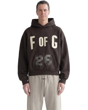 Fear Of God F Of G Classic Fit Raglan Hoodie - Black