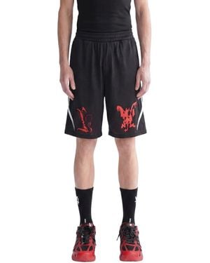 44 Label Group Y2K Shorts - Black