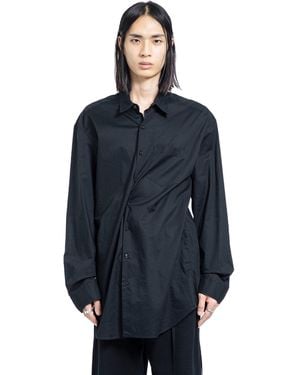 Ann Demeulemeester Mark High Comfort Shirt - Blue