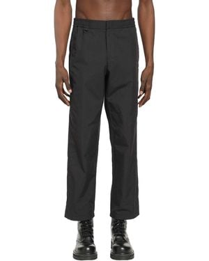 Laminar Nylon Trousers - Black