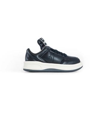 Rick Owens Converse Collaboration Turbowpn Ox Trainers - Blue