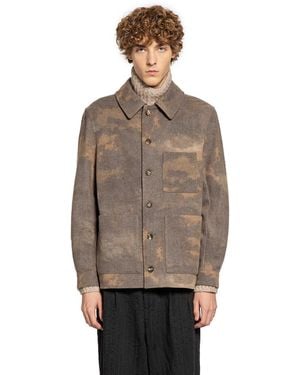 Forme D'expression Felt Jacket - Brown