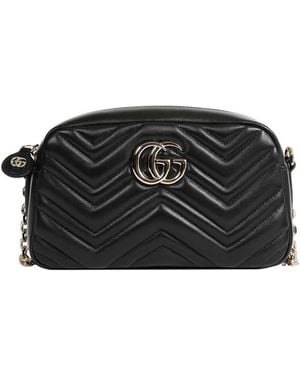 Gucci Gg Marmont Small Camera Bag - Black