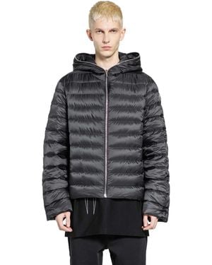 Rick Owens Moncler Collaboration Ziplock Down Jacket - Black
