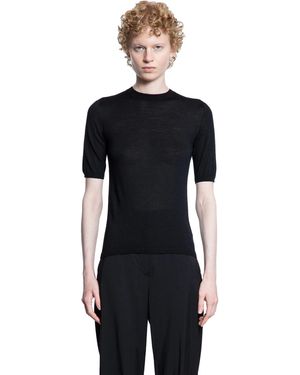 Max Mara Basic Wool Sweater - Black