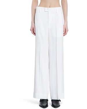 Ann Demeulemeester Elfi Trousers - White