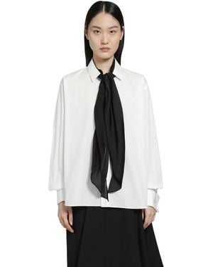 Sacai Poplin Shirt - Black