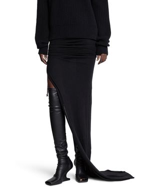Rick Owens Concordians Edfu Skirt - Black