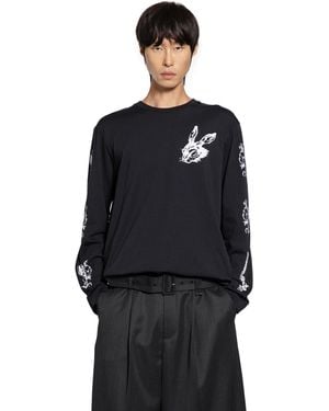 Simone Rocha Tortoise And Hare Long Sleeve T-shirt - Black