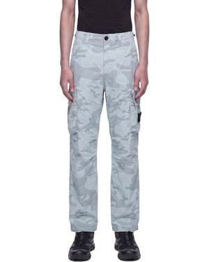 Stone Island 3100036 Cargo Trousers - Blue