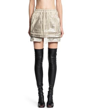 Rick Owens Skirts - Metallic