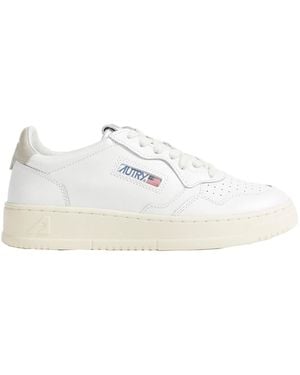 Autry Medalist Low Trainers - White