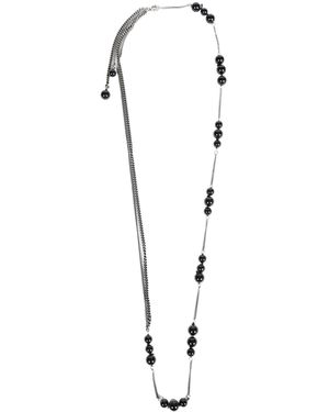 Ann Demeulemeester Lota Necklace - Metallic