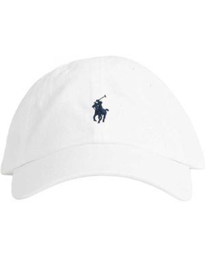 Polo Ralph Lauren Pony Twill Sports Cap - White