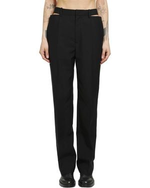Jil Sander Wool Trousers - Black