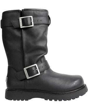 UGG X Willy Chavarria Biker Boots - Black