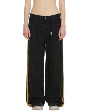 Ann Demeulemeester Annela 5 Pocket Loose Jeans - Black