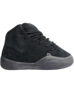 ERL Vamp Lace-Up Trainers - Black