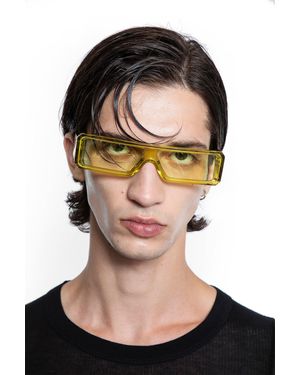 Rick Owens Concordians Geth Shades - Yellow
