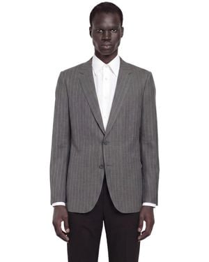 Valentino Single-Breasted Blazer - Grey