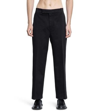 Thom Browne Garment Dyed Chinos - Blue