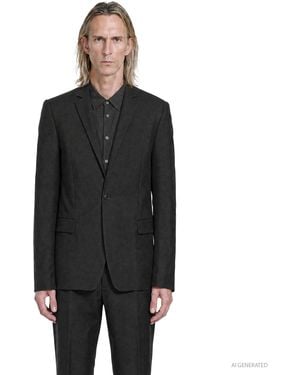 Nicolo' Ceschi Berrini Tailored Blazer - Black