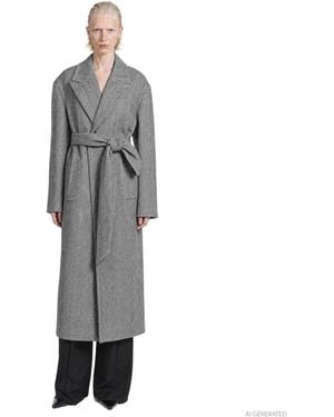 SEBBIE Ingrid Coat - Grey