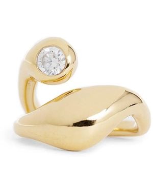 Maria Black Mermaid Ring - Metallic