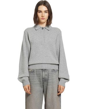 Haikure Ash Relaxed Jumper - Grey