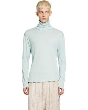 MYTHINKS My Telco Turtleneck Tee - Blue