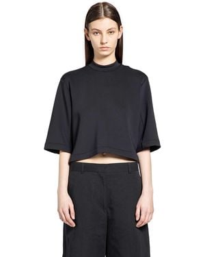Moncler Genius Ee72 Collaboration Neoprene T-Shirt - Black