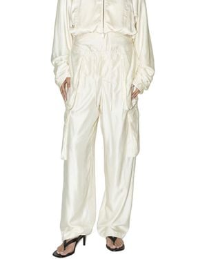 NVL-GARDE Double Layer Cargo Trousers - Natural