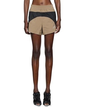 Balenciaga Techwear Tracksuit Shorts - Brown