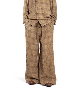 Uma Wang Pilly Pants - Natural