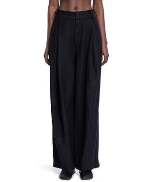 Uma Wang Paw Tailored Trousers - Black