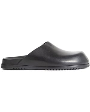 Rick Owens Temple Mules - Black
