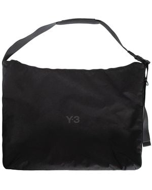 【送料込】 Y-3 Unisex PKT BAG Cross body Bag adidas Y-3 Small Crossbody Bag - Black | Free Shipping with