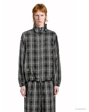 Song For The Mute Hooded Track Jacket - Black