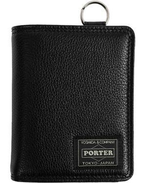 Porter-Yoshida and Co Calm Wallet - Black