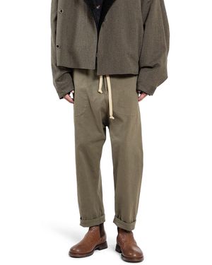 Uma Wang Perch Pants - Natural