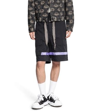 Kapital Rip Stop Nuova Shuttle Shorts - Black