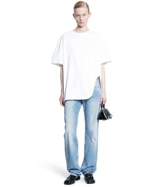 The Attico Long Jeans - Blue